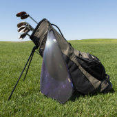 Sun shine and earth golfhandtuch (Gras)