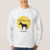 Sun Shines auf meinem Donkey-Langarm-T - Shirt (Vorderseite)
