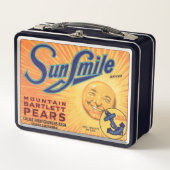 Sun Smile Brand Metall Brotdose (Vorderseite)