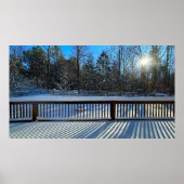 Sun, Snow & Shadows,  Poster (Vorne)