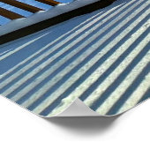 Sun, Snow & Shadows,  Poster (Ecke)