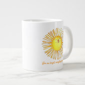 Sun so bright Jumbo-Tasse (Vorderseite Rechts)