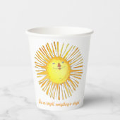 Sun so bright pappbecher (Vorderseite)