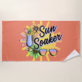 Sun Soaker Strandtuch (Vorderseite)