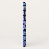 SUN SOLAR ENERGIE MONOGRAM Blau Schwarz Case-Mate iPhone Hülle (Hinten/Links)