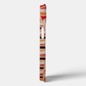 SUN SOLAR ENERGIE MONOGRAM Gelb orange rot schwarz Case-Mate iPhone Hülle (Rückseite / Rechts)