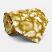 Sun/Sonnenfleck im Gold Krawatte (Gerollt)