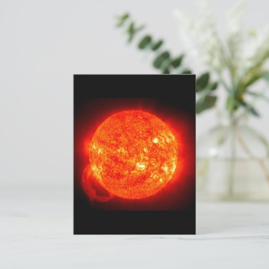 Sun Space Image Postkarte (Stehend Vorderseite)