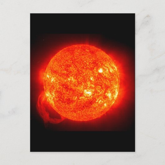 Sun Space Image Postkarte (Vorderseite)