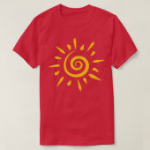 Sun Spiral T-Shirt (Design vorne)