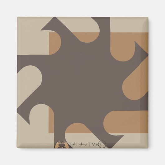 Sun Sponap beige Magnet 2 (Vorne)