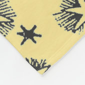 Sun Stars Antiquitäten Night Sky Mittelalterliches Fleecedecke (Ecke)