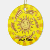 Sun Stars Keramik Ornament (Links)