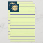 Sun Stationery Briefpapier (Vorne/Hinten)