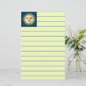 Sun Stationery Briefpapier (Stehend Vorderseite)