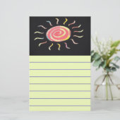 Sun Stationery Briefpapier (Stehend Vorderseite)