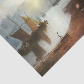 Sun steigt durch Vapor Fishermen, J.M.W.Turner Seidenpapier (Ausschnitt)