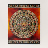 Sun-Stein von Tenochtitlan Puzzle (Vertikal)