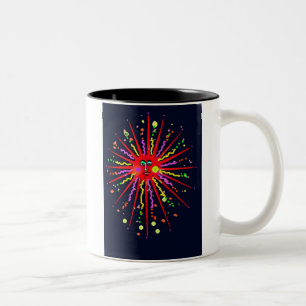 Sun-Stellen Zweifarbige Tasse