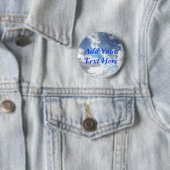 Sun-Strahlen auf blauer Himmel-Knopf-Button Button (Beispiel)
