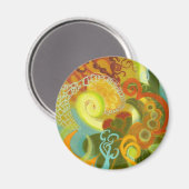 Sun Streaming Magnet (Vorderseite/Rückseite)