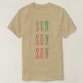 Sun Sun T-Shirt (Design vorne)