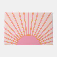 Sun Sunrise Pink Abstrakt Retro Sunshine