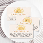 Sun Sunshine Books for Baby Begleitkarte