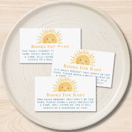 Sun Sunshine Books for Baby Begleitkarte