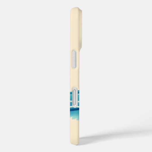 Sun & Surf Wave Case-Mate iPhone Hülle (Rückseite / Rechts)