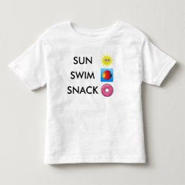 Sun Swim Snack - Kid's T - Shirt