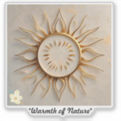 "Sun-Symbol" Aufkleber (Vorderseite)