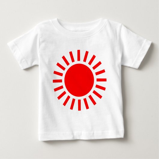 Sun-Symbol Baby T-shirt (Vorderseite)