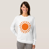 Sun-Symbol T-Shirt (Vorne ganz)