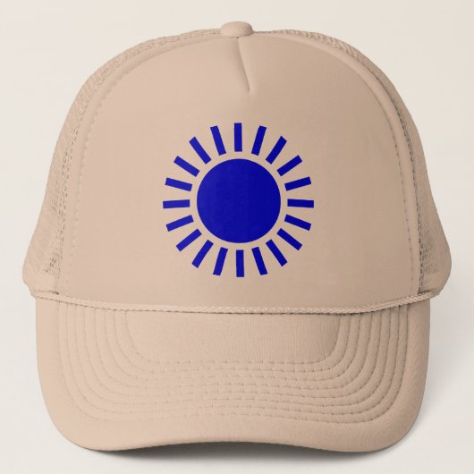 Sun-Symbol Truckerkappe (Vorderseite)