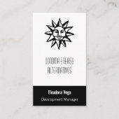 Sun-Symbol Visitenkarte (Vorderseite)