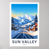 Sun Tal Idaho Reisen Print Poster (Vorne)