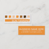 SUN TANNING Kundenzufriedenheit (Mod-Quadrate) Treuekarte (Vorne/Hinten)