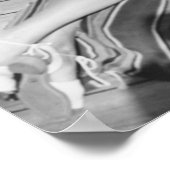 Sun Tanning Woman Poster (Ecke)