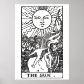 Sun Tarot Card Poster (Vorne)