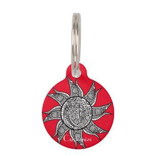 Sun Tattoo Thunder_Cove im Henna-Stil Haustiermarke