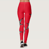 Sun Tattoo Thunder_Cove im Henna-Stil Leggings (Rückseite)