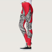 Sun Tattoo Thunder_Cove im Henna-Stil Leggings (Links)