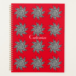 Sun Tattoo Thunder_Cove im Henna-Stil Planer