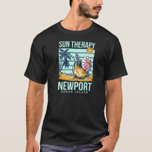 Sun Therapy Newport Summer Rhode Island Tropical B T-Shirt