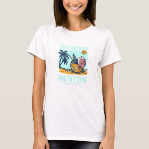 Sun Therapy Renton Summer Washington Tropical Beac T-Shirt