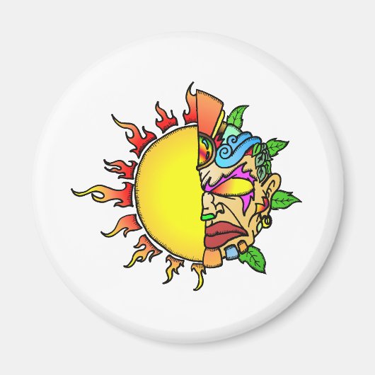 Sun Tiki Magnet (Vorne)