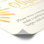 Sun Time Kapsel Poster (Ecke)