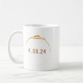 Sun Total Solar Eclipse 2024 Totality 8. April Wom Kaffeetasse (Links)