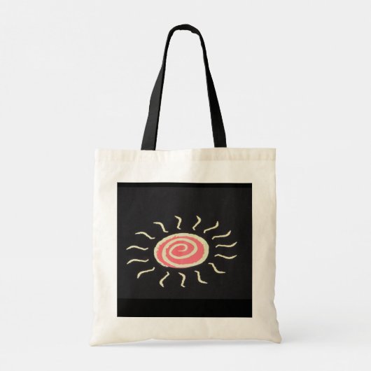 Sun Tote Bag Tragetasche (Rückseite)